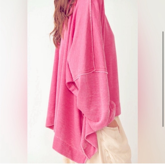 NWT Free People Pink Top - Picture 6 of 6